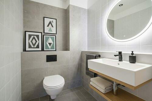 Gäste-WC illustriert - 