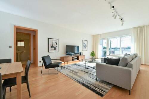 Wohn-/Essbereich illustriert - Etagenwohnung mit 108,00 m&sup2; in Duisburg / Rahm zum Kaufen