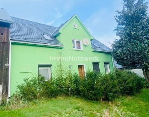 Rückseite Gebäude - 6 Zimmer Einfamilienhaus zum Kaufen in Helmbrechts / Burkersreuth