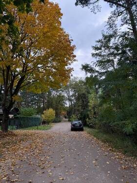 .. vordem Grundstück - 