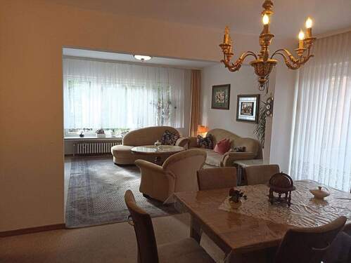 Wohnzimmer EG - 9 Zimmer Mehrfamilienhaus, Wohnhaus in Beckum