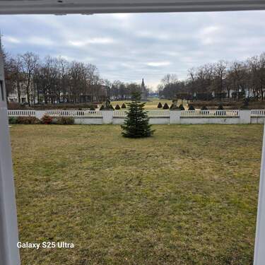 Blick-vom Wohnzimmer-Garten-und-Park.jpeg - Schöne 3-Zimmerwohnung in Toplage mit Parkblick, Gertraudenplatz 3, 15230 Frankfurt Oder