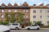 Hausansicht - Ricklingen zwischen Ricklinger Stadtweg und Maschsee: vermietete 4-Zi.-Altbauwohnung mit Terrasse