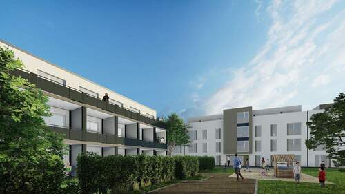 Objektansicht - ****Familiengeeigneter Neubau, ERSTBEZUG, auch Mehrgenerationenwohnen möglich; mit Wohnberechtigungsschein****