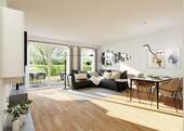 Bischofsweiher_Visualisierung Wohnen B2_2000x1422. - Terrassenwohnung mit 86,50 m² in Erlangen zum Kaufen