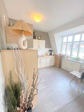 AnKaSa Immobilien GmbH Maklerempfehlung Leipzig_1 RWE Karl-Heine-Straße_DG_EBK_offene Küche - 