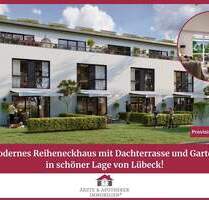 Modernes Reiheneckhaus mit Dachterrasse und Garten in schöner Lage von Lübeck!