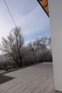 Blick auf Terasse - 