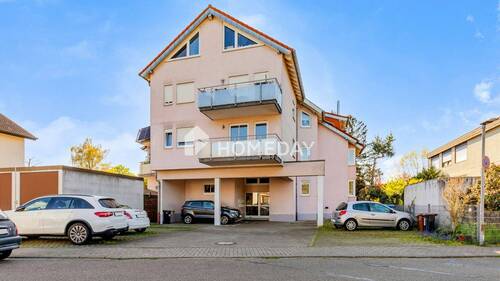 Außenansicht 1 - 2 Zimmer Etagenwohnung zum Kaufen in Stutensee