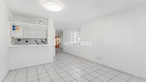 Wohnzimmer 2 - Etagenwohnung mit 54,00 m&sup2; in Stutensee zum Kaufen