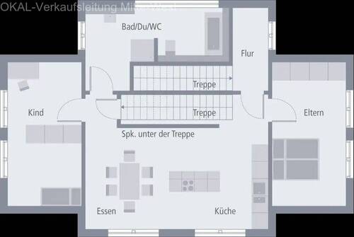Obergeschoss (Hauptwohnung) - 