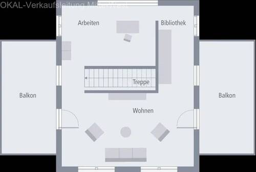 Dachgeschoss (Hauptwohnung) - 