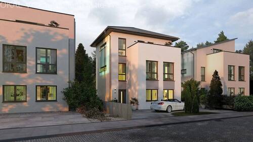 TownHouse 13 2 Walmdach abends - 1 Zimmer Mehrfamilienhaus, Wohnhaus in Ludwigshafen am Rhein