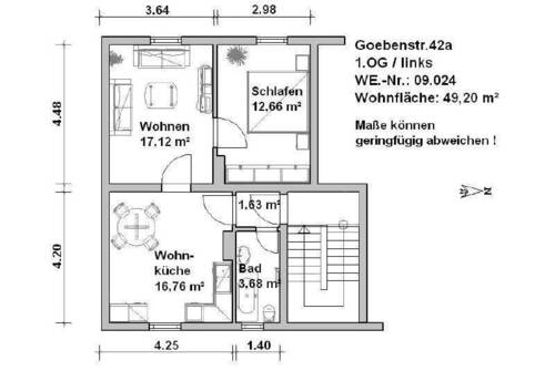 VE 09024 Goebenstr 42a 1OG li - 