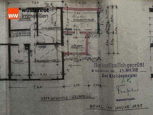 Grundriß Obergeschoß - 