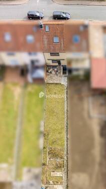 Außenansicht Drohne 8 - Reihenmittelhaus mit 80,00 m&sup2; in Wunstorf zum Kaufen