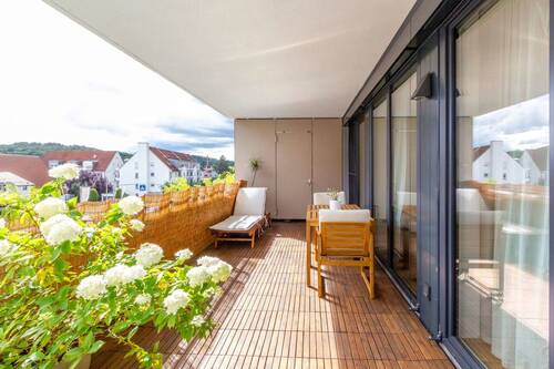 Balkon - Kurze Wege mit idealer Infrastruktur im Zentrum von Uhingen