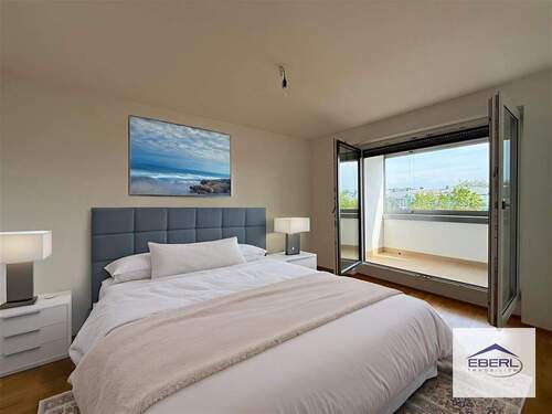 Schlafzimmer m. Möblierungsvorschlag - 