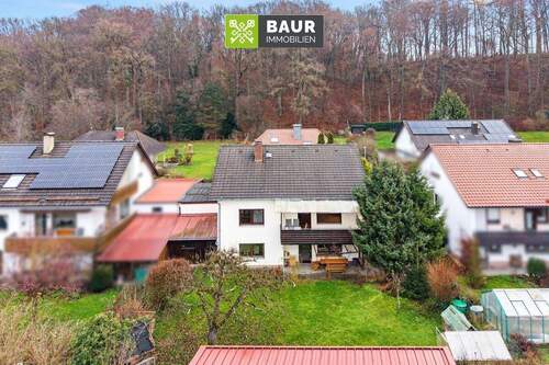 Titelbild - 360° I SOFORT FREI! Freistehendes Einfamilienhaus in ruhiger Waldrandlage von Illertissen