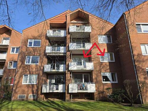 Titelbild - Freie 2-Zimmer-Wohnung mit Loggia und Kfz-Stellplatz