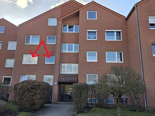 Haus Vorderansicht - 2 Zimmer Etagenwohnung in Winsen (Luhe)