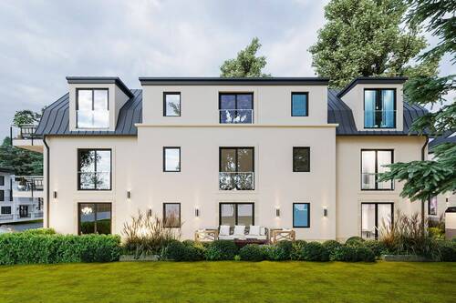 Süd-Ansicht - 3 Zimmer Etagenwohnung zum Kaufen in Bad Honnef
