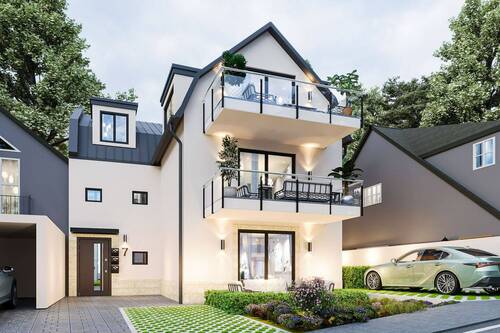 Straßen-Ansicht - 3 Zimmer Etagenwohnung in Bad Honnef