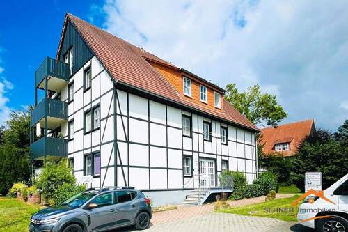 Hausansicht - Bad Sassendorf Lohne: Attraktive Eigentumswohnung - 80m² 3 Zimmer KDB mit Südloggia
