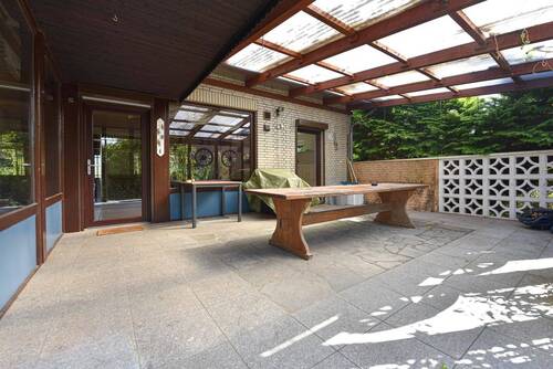 überdachte Südterrasse - 