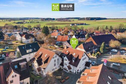 Luftbild - 1 Zimmer Etagenwohnung zum Kaufen in Schlier