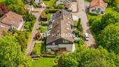 Außenansicht Drohne 4 - Reihenendhaus mit 149,40 m&sup2; in Aichtal zum Kaufen