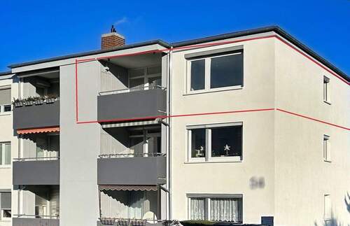 Außenansicht - 3 Zimmer Etagenwohnung zum Kaufen in Wolfenbüttel