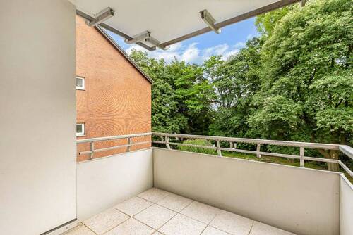 Balkon nach links - 