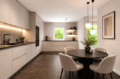 großzügige Wohnküche - 3 Zimmer Etagenwohnung zum Kaufen in München