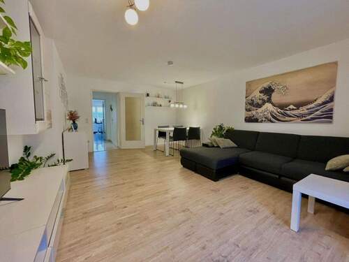 Wohnzimmer - Etagenwohnung mit 77,00 m&sup2; in Ludwigshafen zur Miete