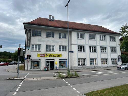 Eingang - Gewerbeobjekt (Büro, Produktion, Verkauf) zur Miete in Traunstein