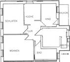 Grundriss 1 + 2. OG - 