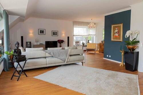 Wohnbereich Ansicht 1 - Etagenwohnung mit 140,00 m&sup2; in Meerbusch / Büderich zur Miete