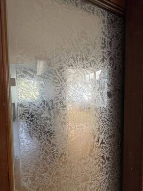 Original Glaselement in Schiebetüre - 