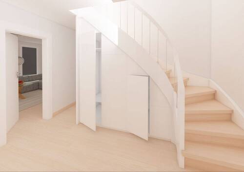 Flair-113-Treppe.jpg - Einfamilienhaus mit 123,00 m&sup2; in Bleckhausen zum Kaufen