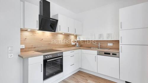 Einbauküche Beispiel - + Stadtnah & im Grünen - komfortables Wohnen für Paare und kleine Familien +