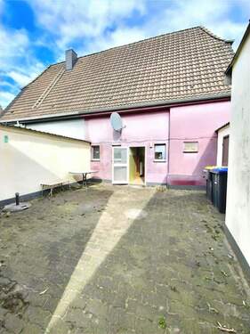 der geschützte Innenhof - 