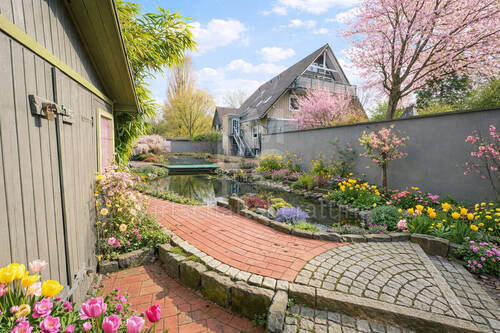 Frühlingsvisualisierung - 7 Zimmer Mehrfamilienhaus, Wohnhaus zum Kaufen in Hannover