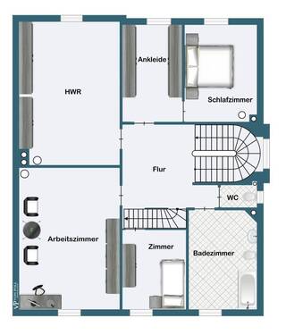 2. Obergeschoss - 