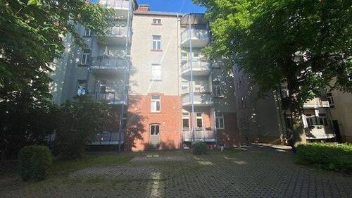 Rückansicht - 3 Zimmer Etagenwohnung in Leipzig