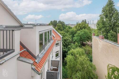 Aussicht - 4-Zimmer-Penthouse mit Aufdachterrasse und 360° Berliner Rundumblick