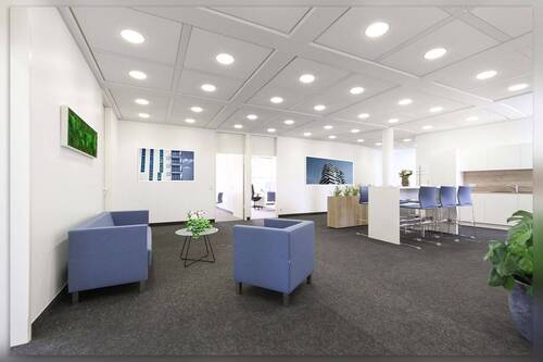 Gemeinschaftsbereich - Küche - Büroraum in netter Bürogemeinschaft in Innenstadt-Lage von Bocholt zur Vermietung