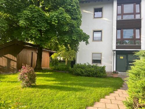 Außenansicht Eingang - 1 Zimmer Etagenwohnung in Bad Tölz