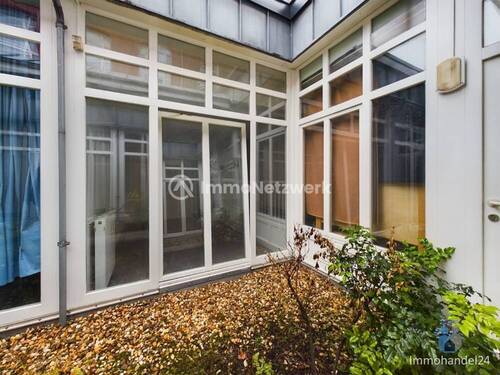 Blick zur Wohnung - 