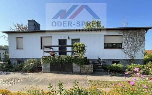 Ansicht Haus - 3 Zimmer Einfamilienhaus in Steinhöfel